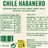 Dried Habanero El Sarape 100g 3kg-lateral