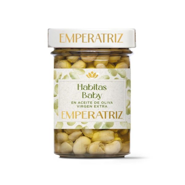 Habitas baby in extra virgin olive oil 212ml Emperatriz-detalle
