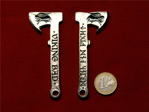 Hacha llavero Viking Bad-detalle