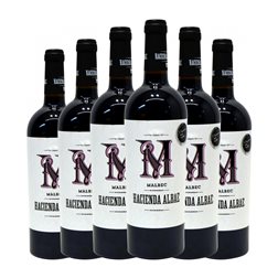 Hacienda Albae Malbec La Mancha 75 cl Vino Tinto (Caja de 6 unidades)