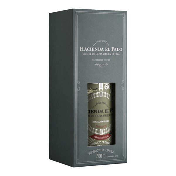 Domaine El Palo Premium Picual 500ml-detalle