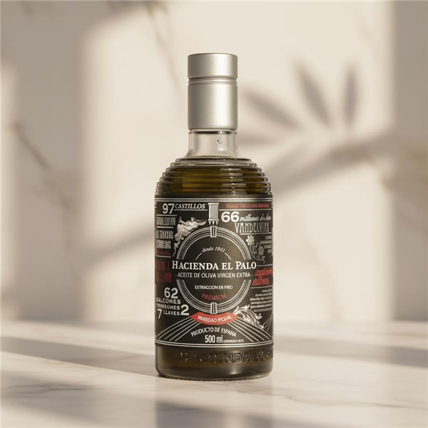 Domaine Hacienda el Palo Premium Picual Non Filtré 500 ml-lateral