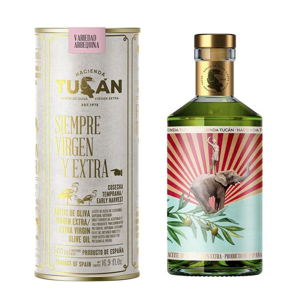 Hacienda Tucán Cosecha Temprana Arbequina 500ml-detalle