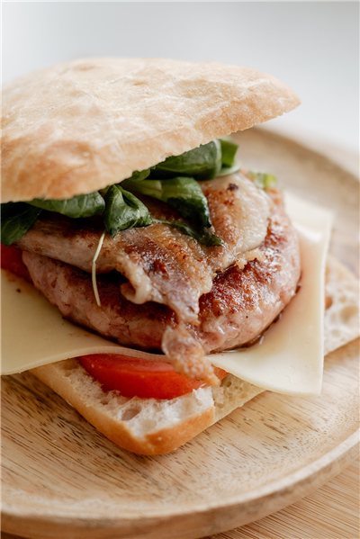 Hamburguesa Naturuel-lateral