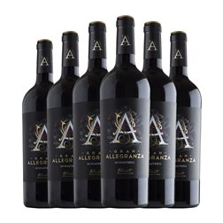 Hammeken Gran Allegranza Monastrell Alicante Crianza 75 cl Vino Tinto (Caja de 6 unidades)