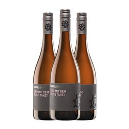 Hammel Der mit dem Tanzt Trocken — Seco Pfälz Rosé — Rosado 75 cl Vino Rosado (Caja de 3 unidades)