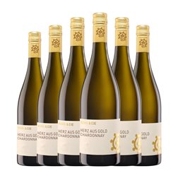 Hammel Herz aus Gold Chardonnay Trocken — Seco Pfälz 75 cl Vino Blanco (Caja de 6 unidades)