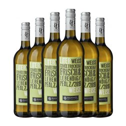 Hammel Trocken — Seco Pfälz Cuvée 1 L Vino Blanco (Caja de 6 unidades)