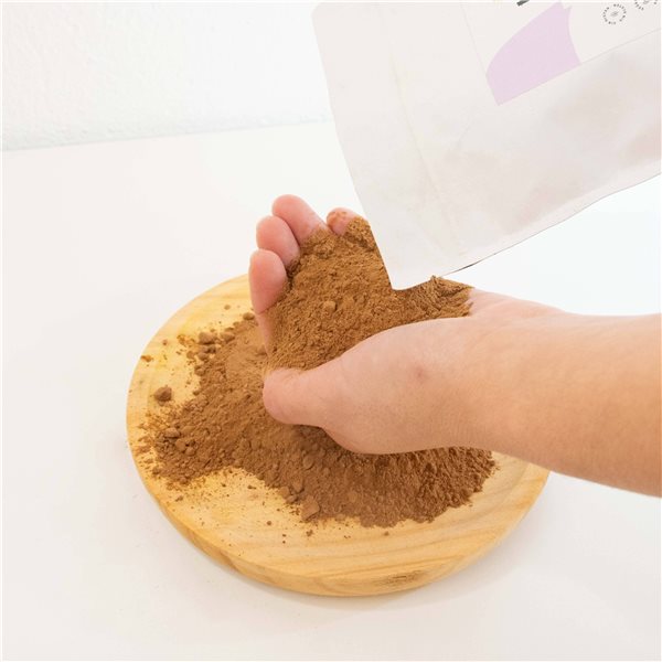 Harina de Algarroba Eco-trasera