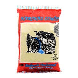 HARINA DE ALMORTAS SIMON 500 GRS se traduce al alemán como:

**SIMON GEBIRGSMEHL 500 G**