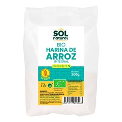 Organic Brown Rice Flour Gluten-Free - Sol Natural