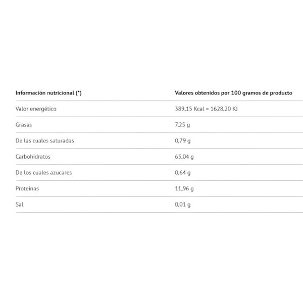 Harina de Avena Integral Micronizada 1 Kg-lateral