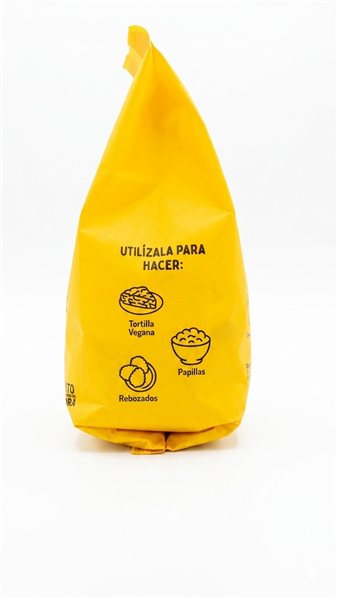 GLUTEN-FREE CHICKPEA FLOUR BIO 500 GR-lateral