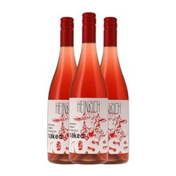Heinrich Naked Blaufränkisch Burgenland Rosé — Rosado Eco — Ecológico 75 cl Vino Rosado (Caja de 3 unidades)