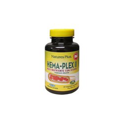 Hema Plex II (multivitamine avec fer) 60 comprimes Natures Plus