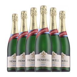 Henkell 75 cl 0.0 Cero Cero Espumoso Blanco (Caja de 6 unidades)