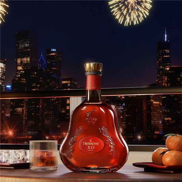 Hennessy X.O. Estuchado Horse Year x Xu Zhen-detalle