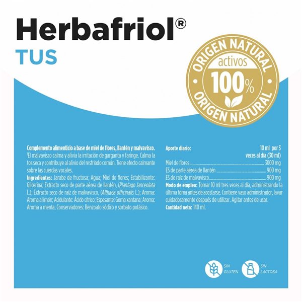 Herbafriol Husten Erwachsene 140ml Eladiet-detalle