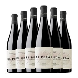 Hernáiz El Pedal Tempranillo Rioja 75 cl Vino Tinto (Caja de 6 unidades)