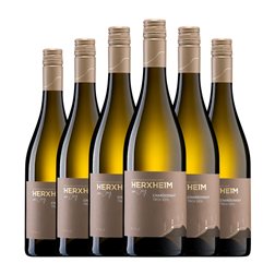 Herxheim am Berg Chardonnay Trocken — Seco Pfälz 75 cl Vino Blanco (Caja de 6 unidades)