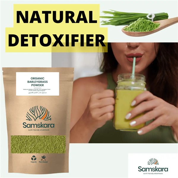Bio-Gerste Pulver - 250g-lateral