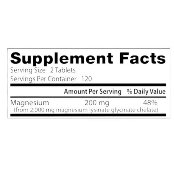 High Absorption Magnesium 200 Mg 240 Tab-detalle