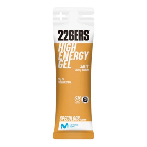 Gel énergétique salé haute teneur en énergie de 76 g-trasera