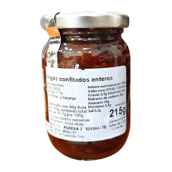 Confiture de figues confites-detalle