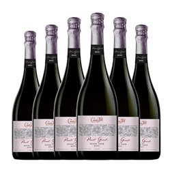 Hill Panot Gaudí Pinot Negro Brut Nature Cava 75 cl Espumoso Rosado (Caja de 6 unidades)