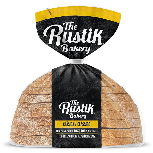 Hogaza de pan The Rustik Bakery con masa madre 10%-detalle