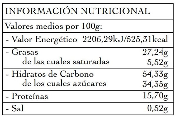 Almond Puff Pastry 150g-trasera