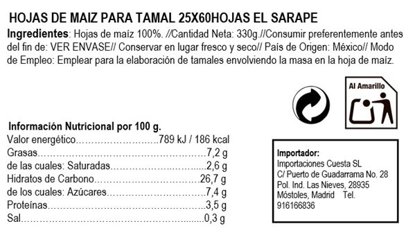 Corn Leaves for Tamale 60 Leaves 60 Leaves-detalle