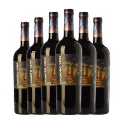Honoro Vega. Amona Tempranillo Rioja 75 cl Vino Tinto (Caja de 6 unidades)