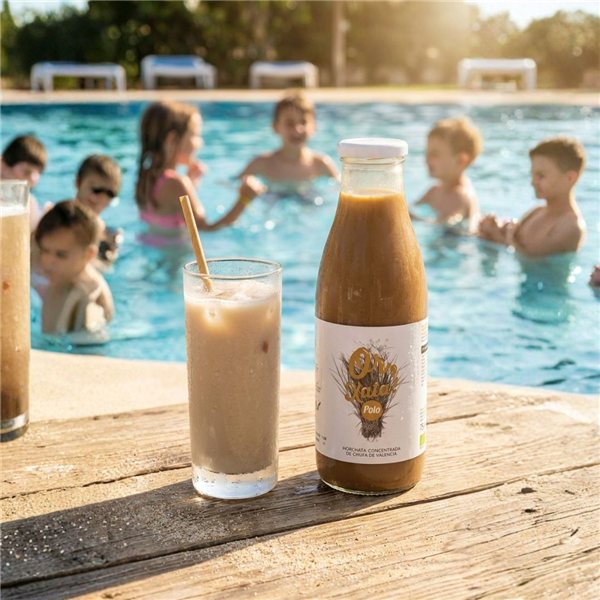 Horchata Concentrée 'Polo' 62% de Chufa-lateral