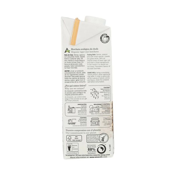 Bio-Chufagebäck 6x1 Liter Amandin-detalle