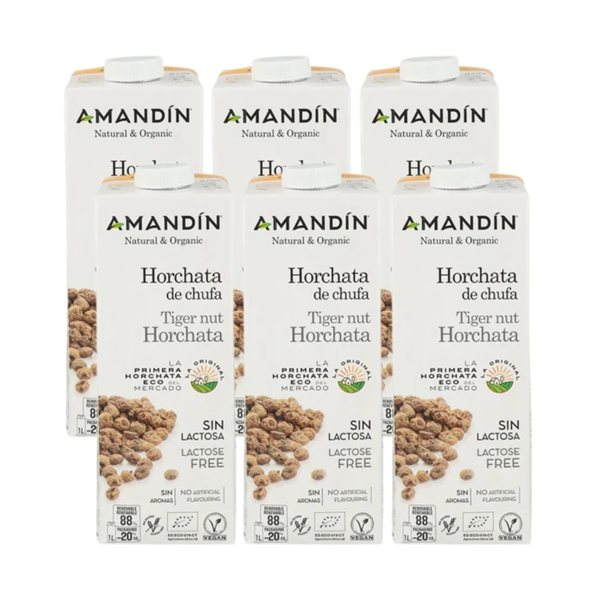 Bio-Chufagebäck 6x1 Liter Amandin-izquierda