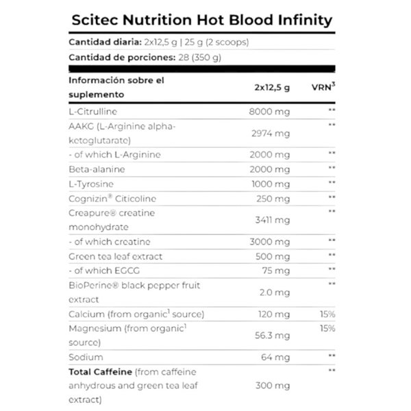 Sang Chaud Infinity 350 g-lateral