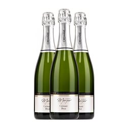 Hubert Meyer Pinot Blanco Brut Crémant d'Alsace 75 cl Espumoso Blanco (Caja de 3 unidades)