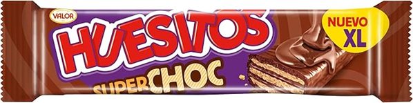 HUESITOS SUPER CHOC 5 UNID 230 GRS se traduce al francés como:

HUESITOS SUPER CHOC 5 UNITS 230 GRS. 

Nota: "HUESITOS" es el nombre de un producto específico y no se traduce.-trasera