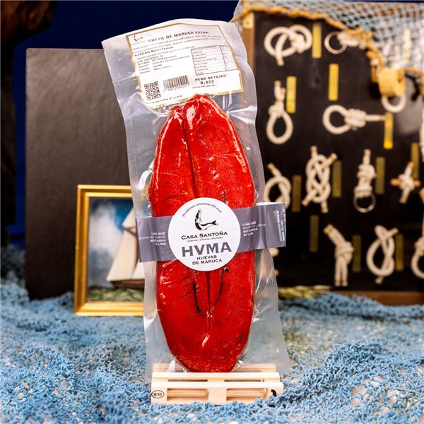 Hake roe 02 - Vacuum sealed bag-detalle