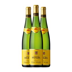 Hugel & Fils Pinot Blanco Trocken — Seco Alsace 75 cl Vino Blanco (Caja de 3 unidades)