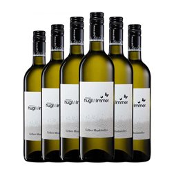 Hugl Wimmer Moscato Trocken — Seco Gelb — Amarillo 75 cl Vino Blanco (Caja de 6 unidades)