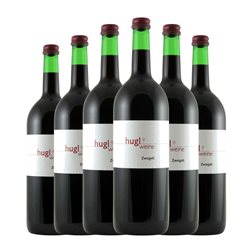 Hugl Wimmer Zweigelt Trocken — Seco Weinviertel 1 L Vino Tinto (Caja de 6 unidades)