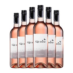 Hugl Wimmer Zweigelt Trocken — Seco Weinviertel Rosé — Rosado 75 cl Vino Rosado (Caja de 6 unidades)