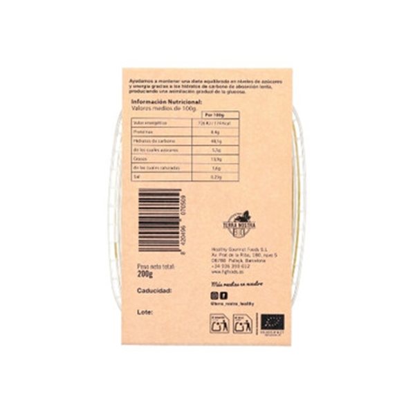 HUMMUS CLÁSICO BIO 200 GR.-trasera