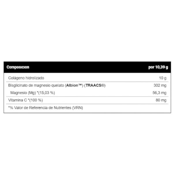 Hydrolyzed Collagen + Magnesium + Vitamin C 450 Gr-detalle