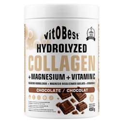Hydrolyzed Collagen + Magnesium + Vitamin C 450 Gr
