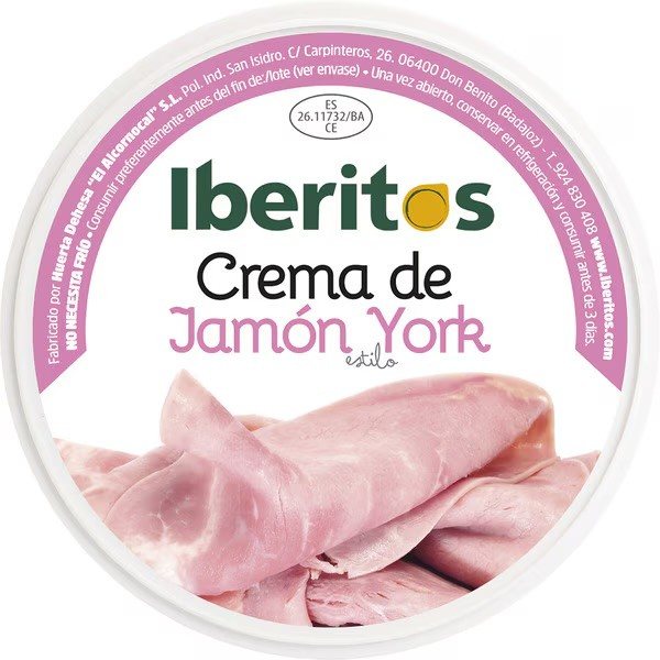 Ibericos von Crema de Jamón York 250g – Knuspriger und cremiger Snack, unwiderstehlich bei jedem Biss-detalle