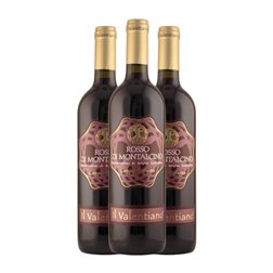 Il Valentiano Rosso di Montalcino 75 cl Vino Tinto (Caja de 3 unidades)