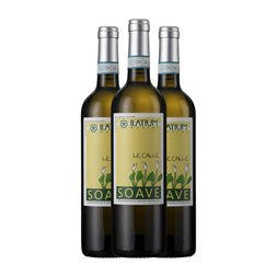 Ilatium Morini Campo le Calle Garganega Soave 75 cl Vino Blanco (Caja de 3 unidades)
